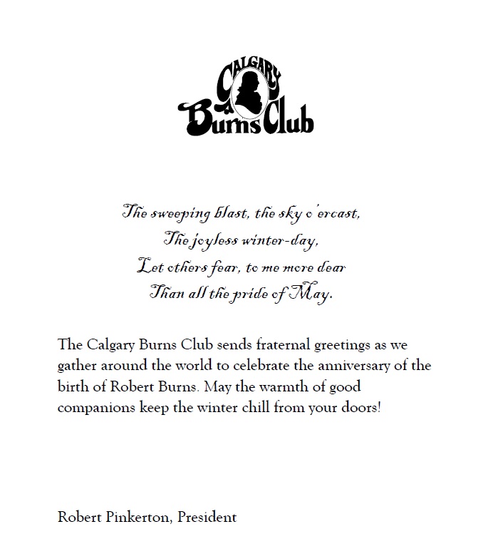 Calgary Burns Club